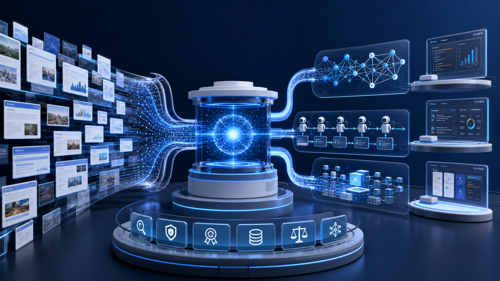 SRCX AI search engine infrastructure visual